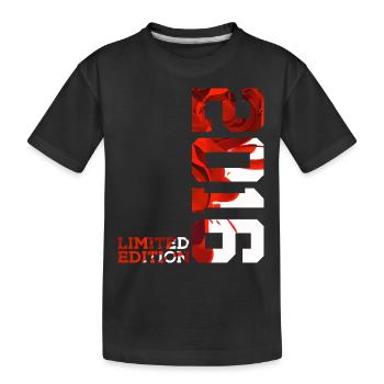10. GEBURTSTAG 10 JAHRE LIMITED EDITION 2016 - Kinder Premium Bio T-Shirt - Schwarz - Vorne