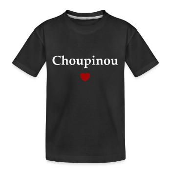 Choupinou - T-shirt bio Premium Enfant - noir - Devant