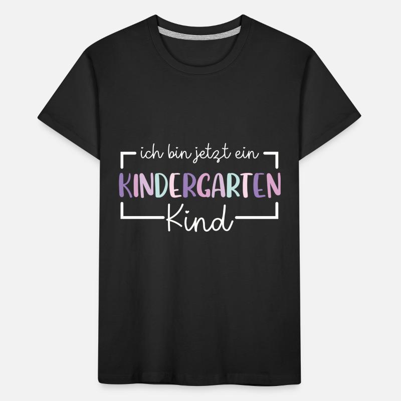 ich bin jetzt ein Kindergartenkind 2024 Kinder Premium Bio T-Shirt