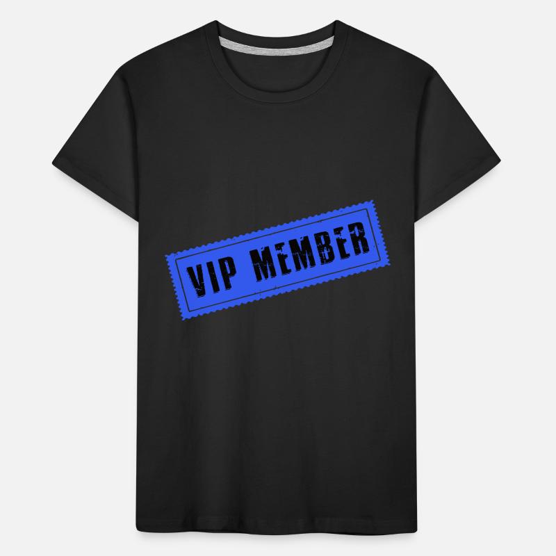 Vip Mitglied Kinder Premium Bio T-Shirt