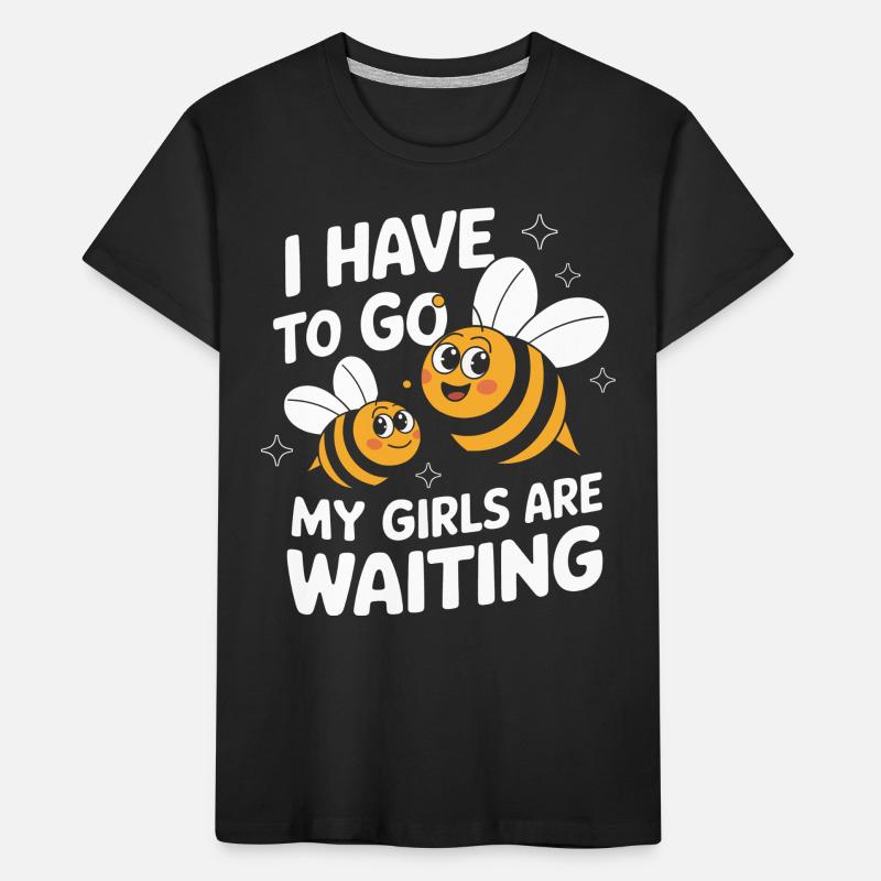honey bee beekeeper bees bee Kids' Premium Organic T-Shirt
