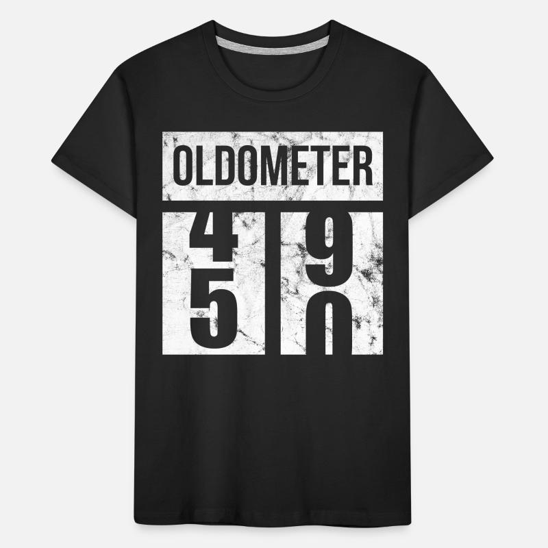 50 Oldometer Idée Cadeau 50ème Anniversaire T-shirt bio Premium Enfant