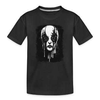 Black Metal Alien - T-shirt bio Premium Enfant - noir - Devant