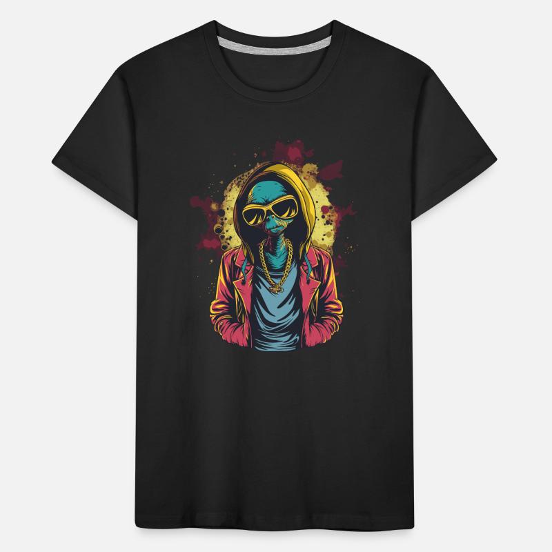Cool Alien T-shirt bio Premium Enfant
