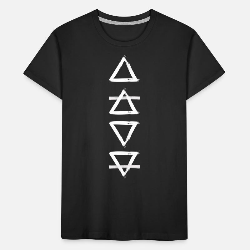 4 Elemente Kinder Premium Bio T-Shirt