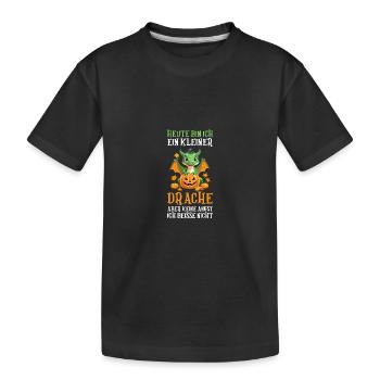 Halloween Costume Dragon Halloween - T-shirt bio Premium Enfant - noir - Devant