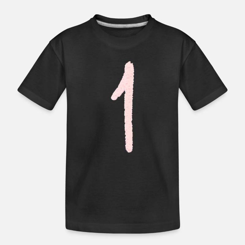 Abbildung 1 - Kinder Premium Bio T-Shirt - Schwarz