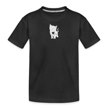 Chats Chats - T-shirt bio Premium Enfant - noir - Devant