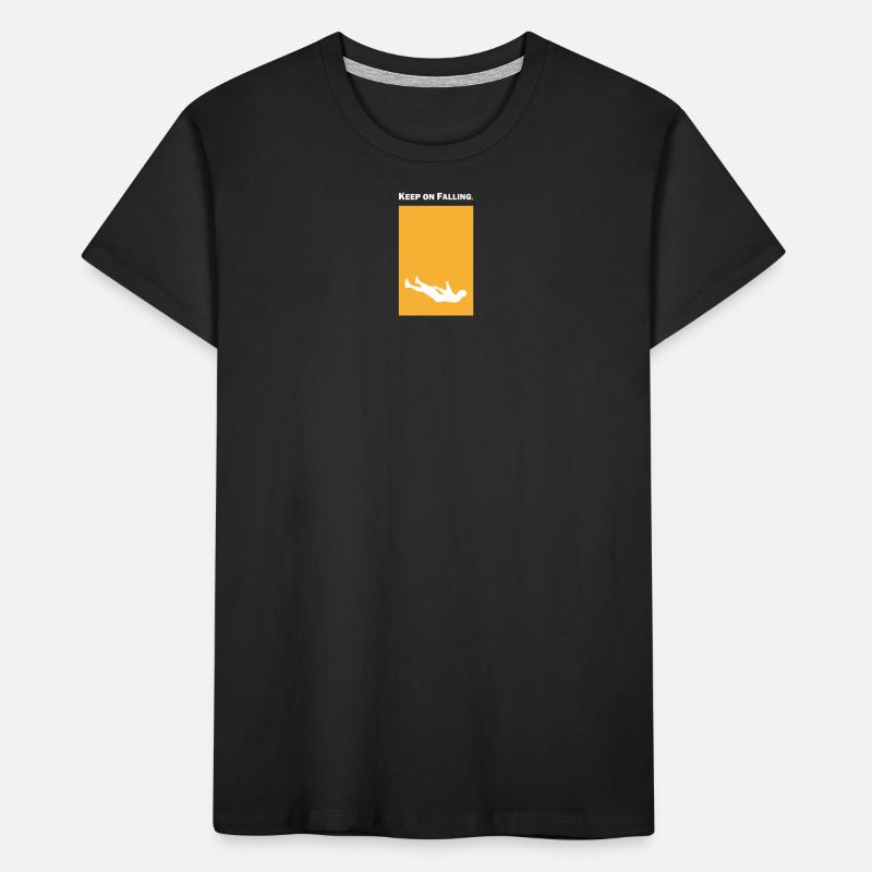 Continuez à tomber T-shirt bio Premium Enfant
