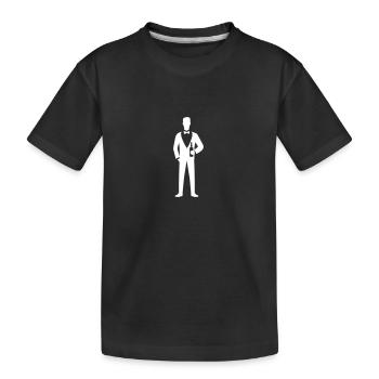Marié Fête Mariage Célibataire - T-shirt bio Premium Enfant - noir - Devant