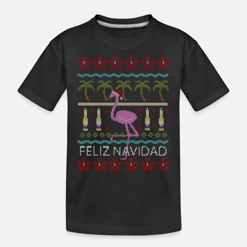 Flamingo - T-shirt bio Premium Enfant - noir