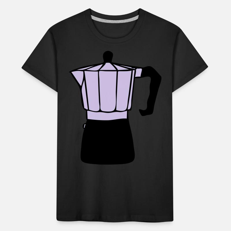 Kaffee Kinder Premium Bio T-Shirt