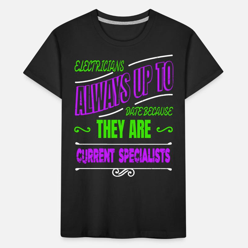 birthday present idea retired socket statement Kids' Premium Organic T-Shirt