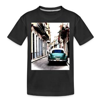 Rêve de La Havane - 2 - T-shirt bio Premium Enfant - noir - Devant