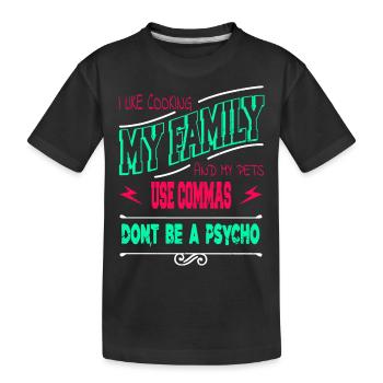 Writing Drive Reading Statement Book Author Blog - T-shirt bio Premium Enfant - noir - Devant