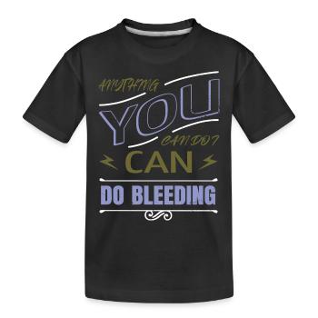 Droits humains 2019 Droits des femmes Les Noirs sont neuf - T-shirt bio Premium Enfant - noir - Devant
