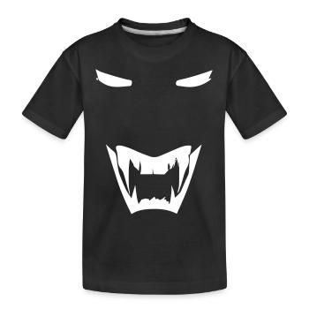 Démon - T-shirt bio Premium Enfant - noir - Devant