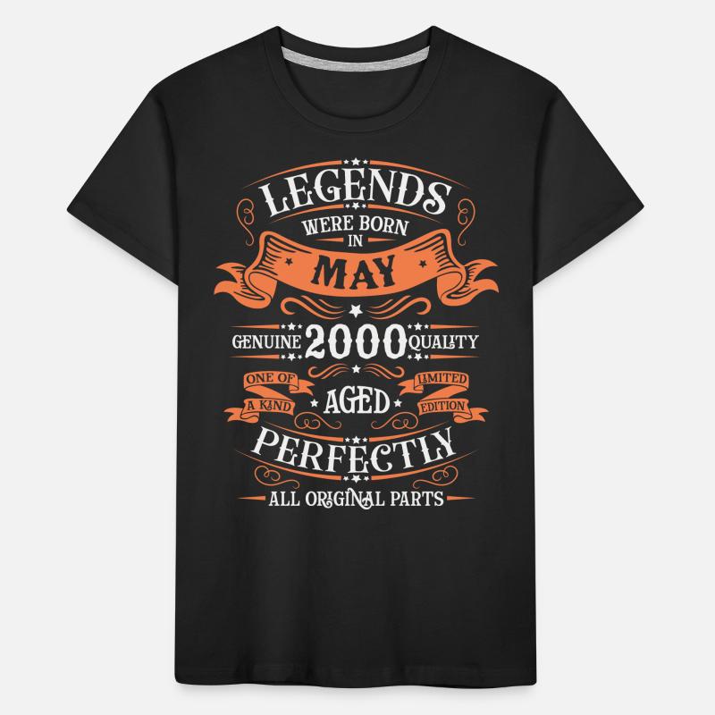 May 2000 anniversary May 2000 May Kids' Premium Organic T-Shirt