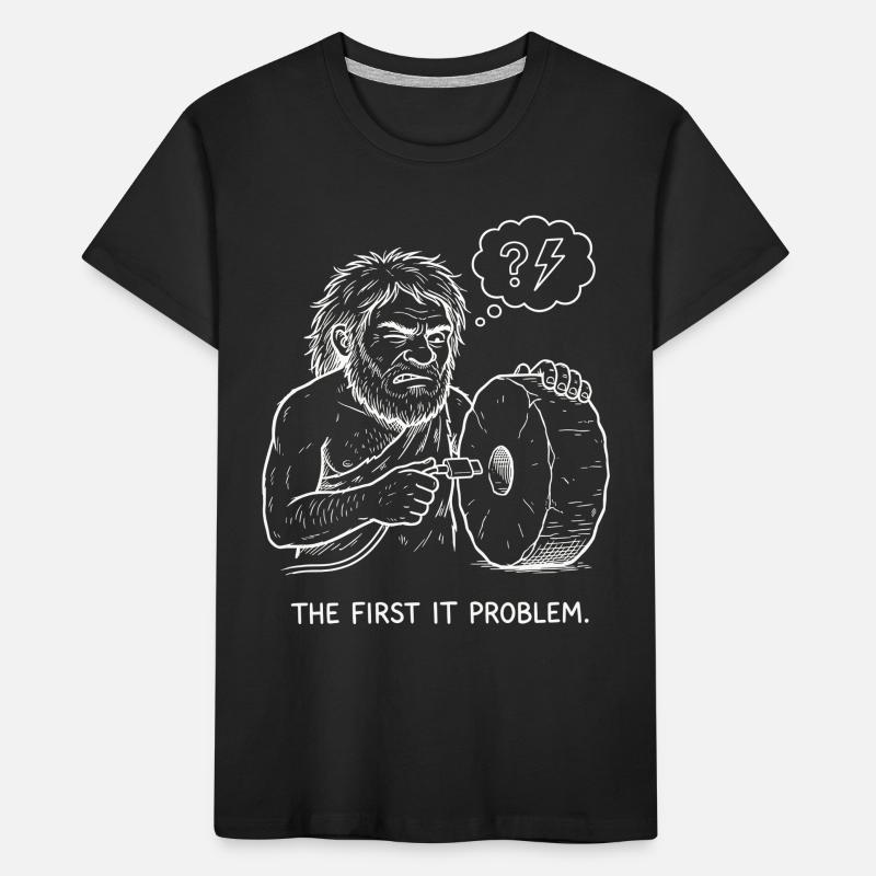 The First IT Problem Kids' Premium Organic T-Shirt