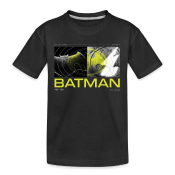 The Flash Et Batman Futur Et Passé - T-shirt bio Premium Enfant - noir - Devant