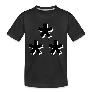 Domaines Stars - T-shirt bio Premium Enfant - noir - Devant