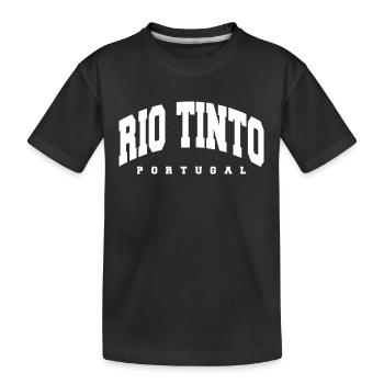 Rio Tinto - T-shirt bio Premium Enfant - noir - Devant