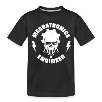 Mechatroniker - Kinder Premium Bio T-Shirt - Schwarz - Vorne