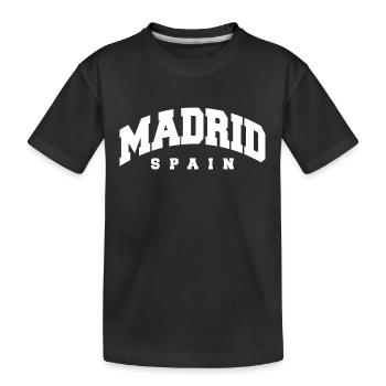 Madrid - T-shirt bio Premium Enfant - noir - Devant