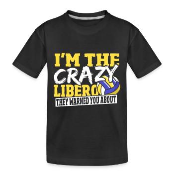 Le beach-volley, un must pour les joueurs de volley-ball - T-shirt bio Premium Enfant - noir - Devant