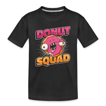 Donut Donuts Candy Bagel - T-shirt bio Premium Enfant - noir - Devant