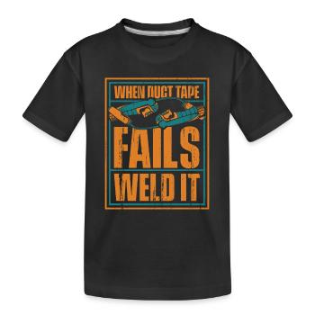 Soudeur Métallurgiste - T-shirt bio Premium Enfant - noir - Devant