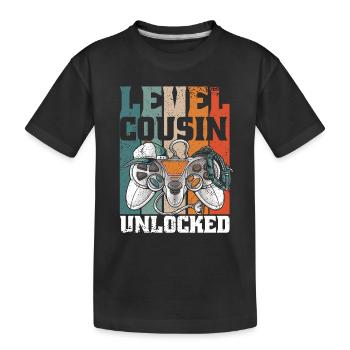 Cousins Famille Cousin - T-shirt bio Premium Enfant - noir - Devant