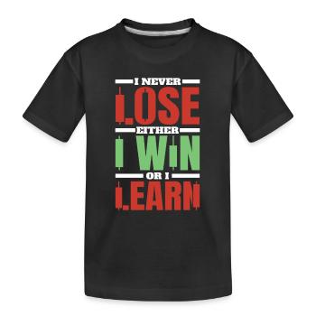 Stock Trading Trader Exchange Trading Stocks - Kids' Premium Organic T-Shirt - black - Front