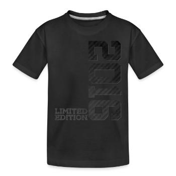 10TH ANNIVERSARY LIMITED EDITION 2016 - Kids' Premium Organic T-Shirt - black - Front