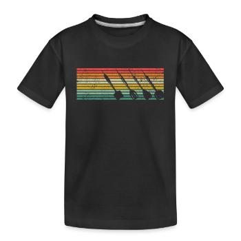 Darts Darts Darts Player Darts - Kids' Premium Organic T-Shirt - black - Front