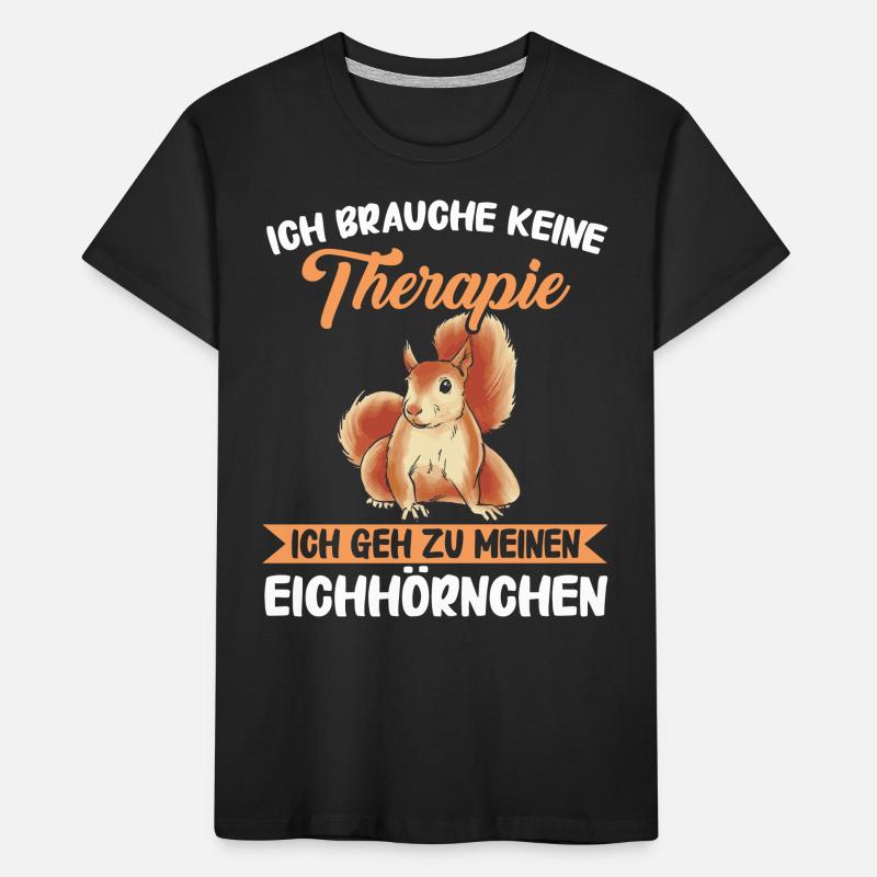 Eichhörnchen Baumhörnchen Squirrel Kinder Premium Bio T-Shirt