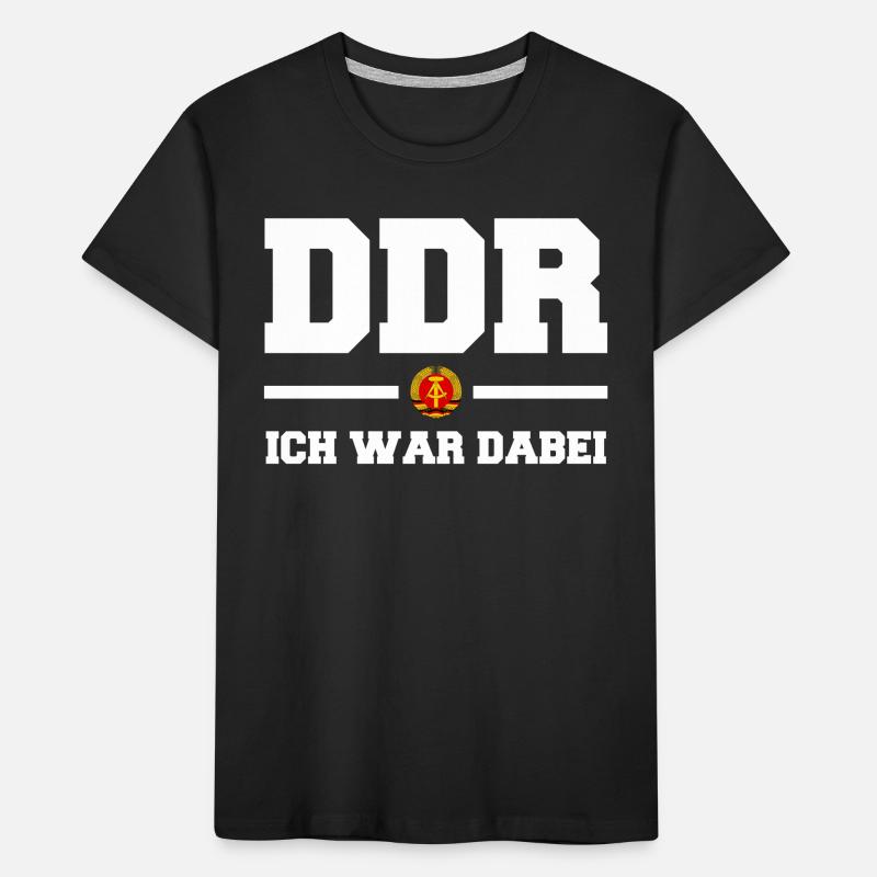 Allemagne de l’Est Ossi de l’Est RDA Patrie Bloc de l’Est T-shirt bio Premium Enfant