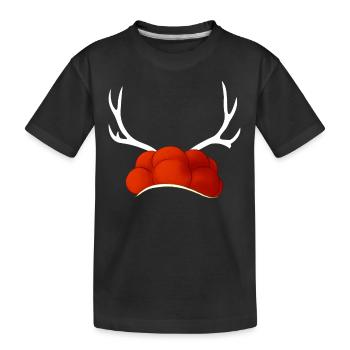 Schwarzwald Schwarzwälder Baden-Württemberg - Kinder Premium Bio T-Shirt - Schwarz - Vorne