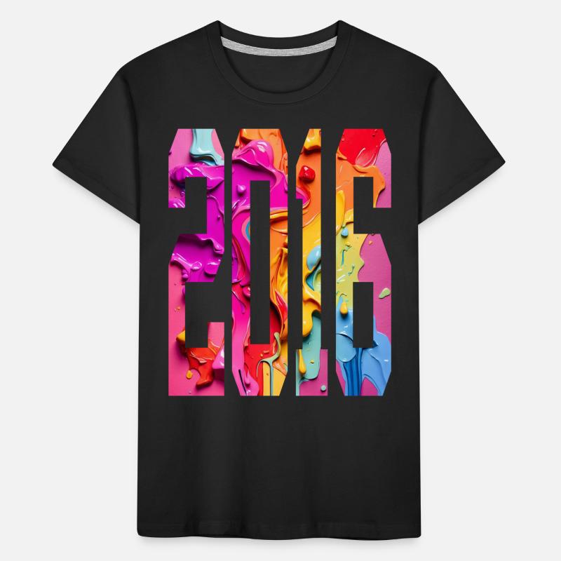BUNT 10. GEBURTSTAG 2016 Kinder Premium Bio T-Shirt