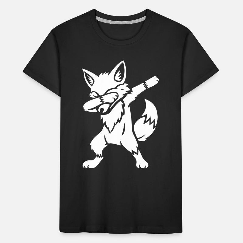Dabbing Fox - Dab Dance - Gift Kids' Premium Organic T-Shirt