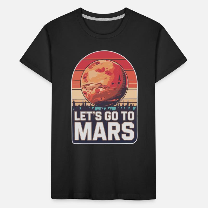Mars Planet Planet Solar System Kids' Premium Organic T-Shirt