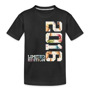 SOMMER LIMITED EDITION 2016 EIS 10. GEBURTSTAG - Kids' Premium Organic T-Shirt - black - Front