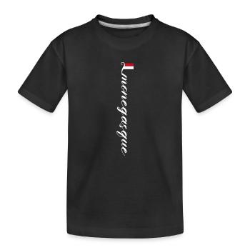 Monaco - T-shirt bio Premium Enfant - noir - Devant