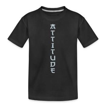 Élément de tatouage tatouage vectoriel tatouage Body art attitude - T-shirt bio Premium Enfant - noir - Devant