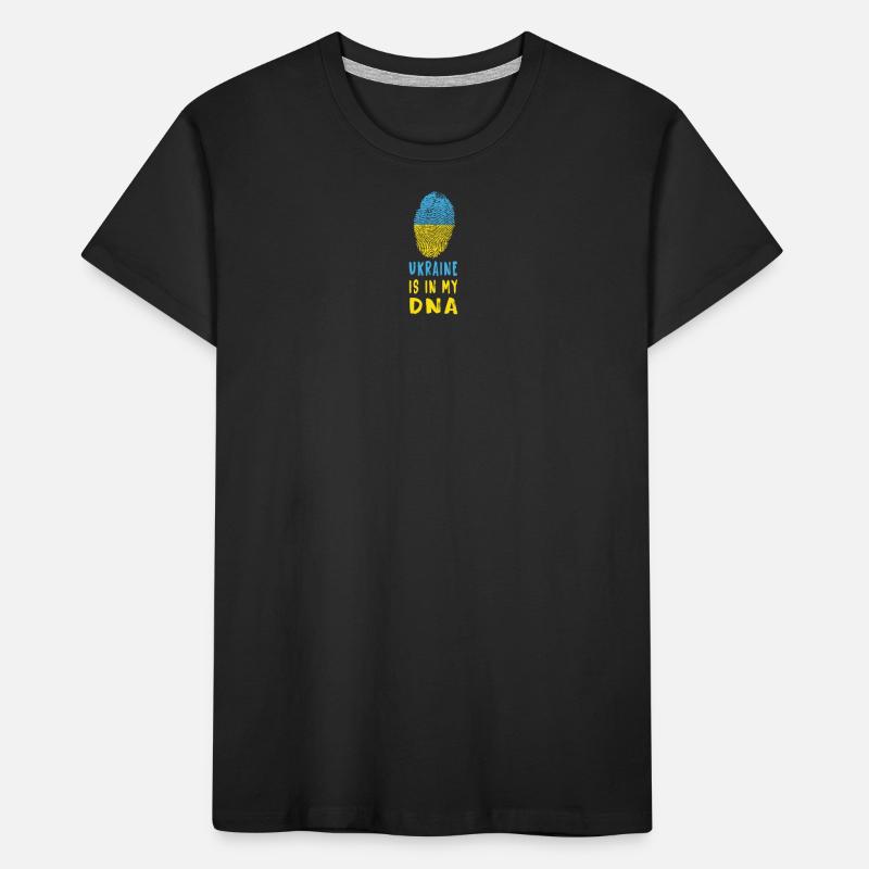 L'Ukraine est dans mon ADN/idée cadeau T-shirt bio Premium Enfant