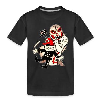 Catcheur police - T-shirt bio Premium Enfant - noir - Devant