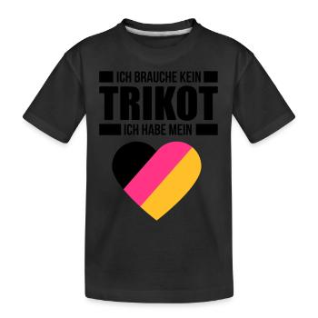 Je n'ai pas besoin de maillot - Germany Fan Shirt - T-shirt bio Premium Enfant - noir - Devant