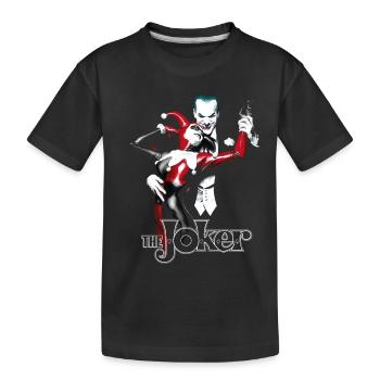 Joker danse Homme Tee Shirt - T-shirt bio Premium Enfant - noir - Devant