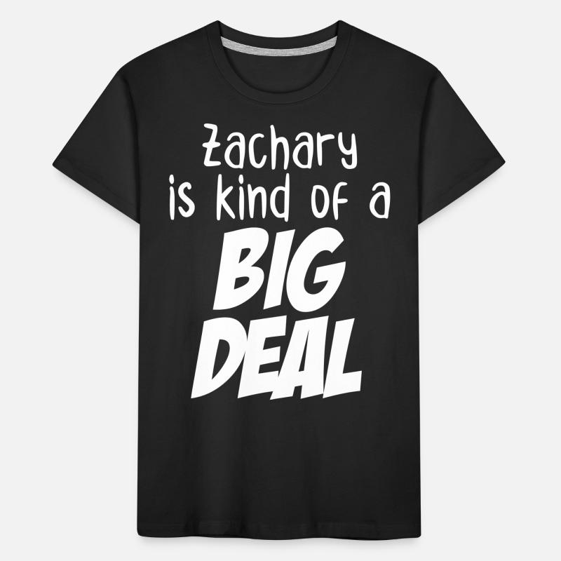 Zachary ist eine große Sache Kinder Premium Bio T-Shirt