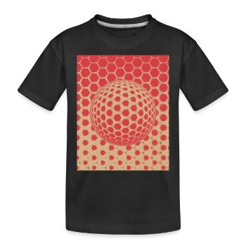 globe - T-shirt bio Premium Enfant - noir - Devant